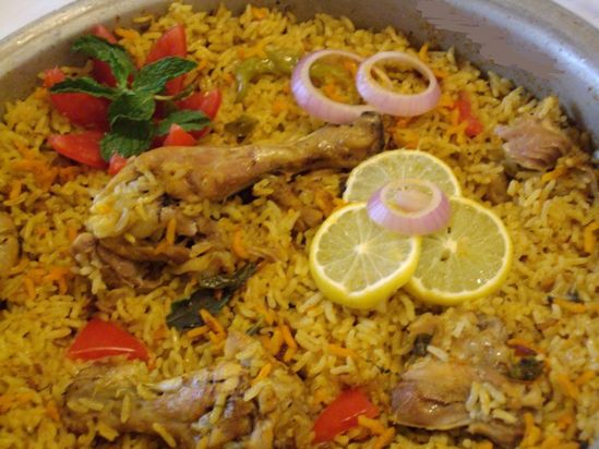 Pilao au poulet de Mayotte